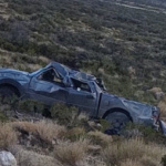 Ruta 40: vuelco de una camioneta en Chacayco dejó dos heridos