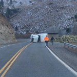 Calzada reducida en RN 237 por siniestro vial
