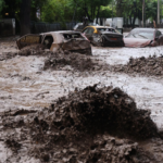 Temporal en Chile: un alud provocó daños y arrastró vehículos